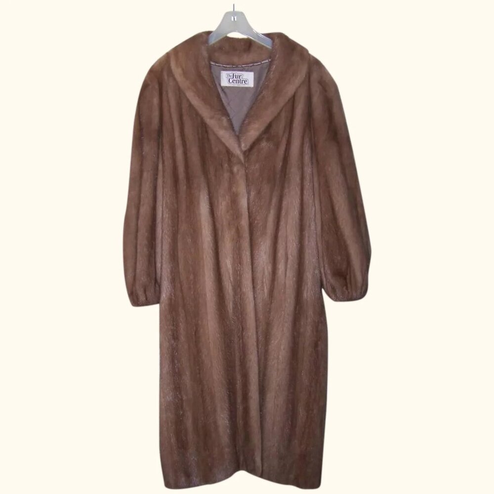 Autumn Haze Ankle Length Mink Coat - Size 16/18 - Orig Retail $12,000